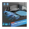 ONSON Robot Vacuum Cleaner,2 in 1 Robot Vacumm Mop Combo, With WiFi/App Connection, for Pet Hair, Hard Floor