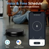 ONSON Robot Vacuum Cleaner,2 in 1 Robot Vacumm Mop Combo, With WiFi/App Connection, for Pet Hair, Hard Floor