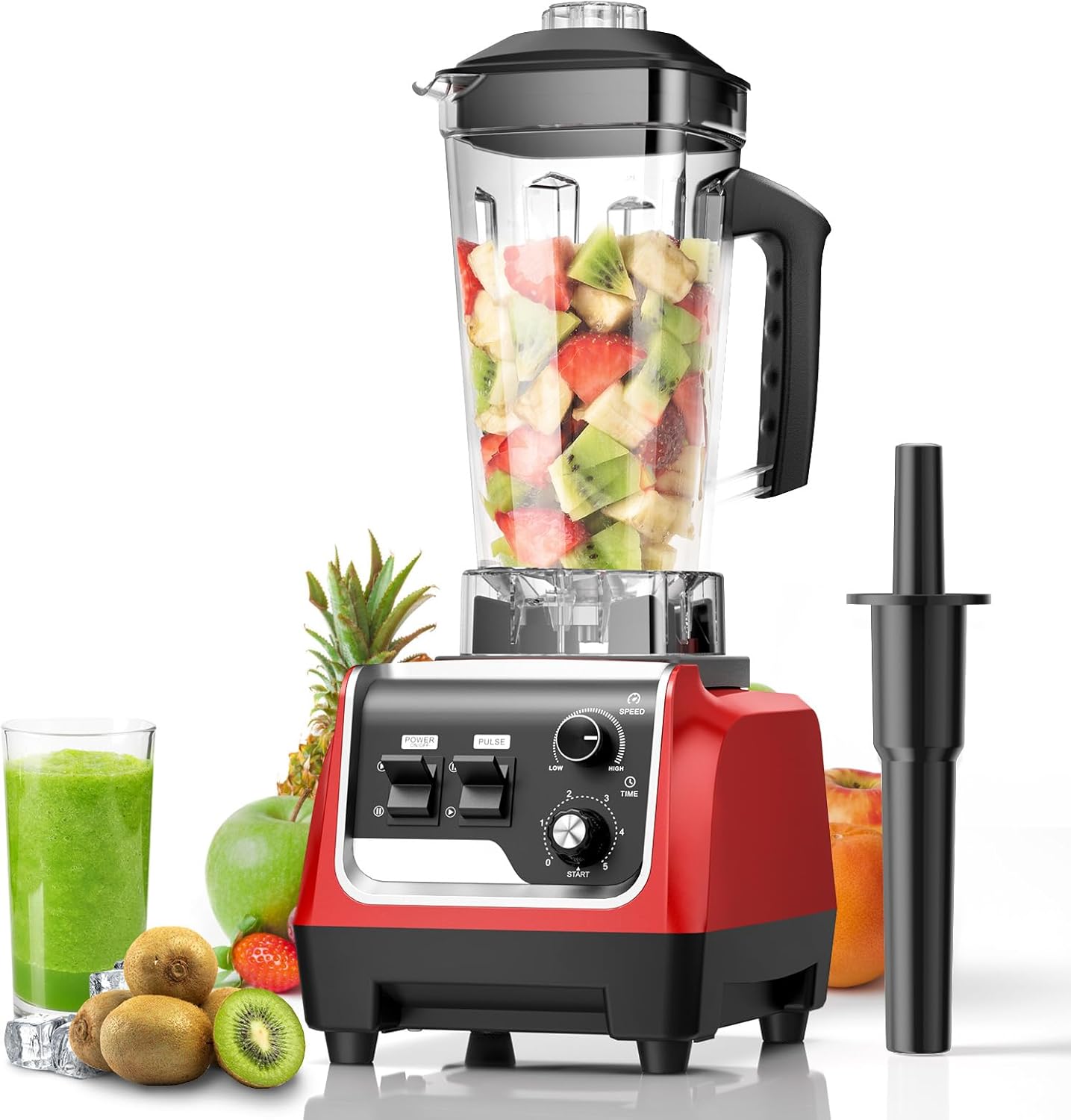 ONSON 70 Oz Countertop Blenders for Kitchen, 1800W High Power Home and Commercial Countertop Blender, Countertop Blender for Smoothies