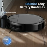ONSON Robot Vacuum Cleaner,2 in 1 Robot Vacumm Mop Combo, With WiFi/App Connection, for Pet Hair, Hard Floor