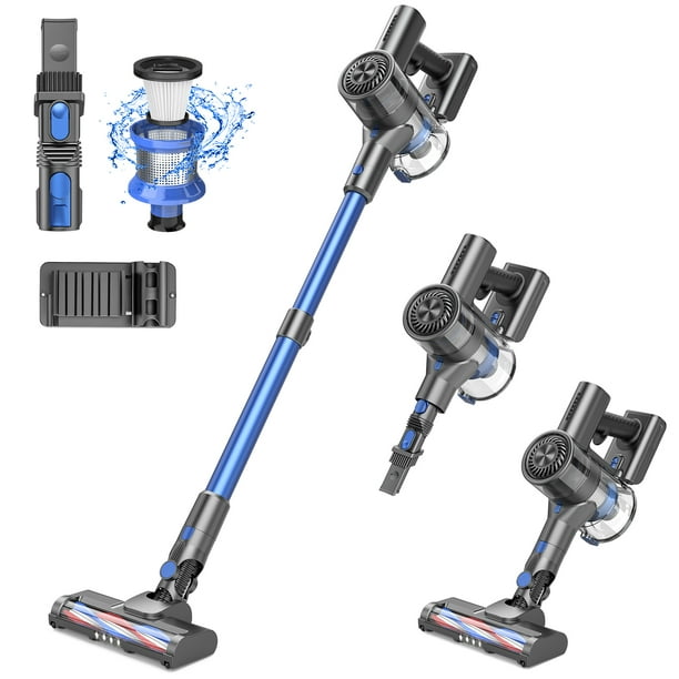 ONSON Cordless Vacuum, Lightweight and Quiet,Stick Vacuum Cleaner for Hardwood Floor
